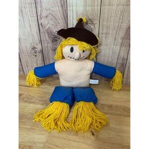 Vintage 1988 Jolly USA Toys Cloth Scarecrow 18”